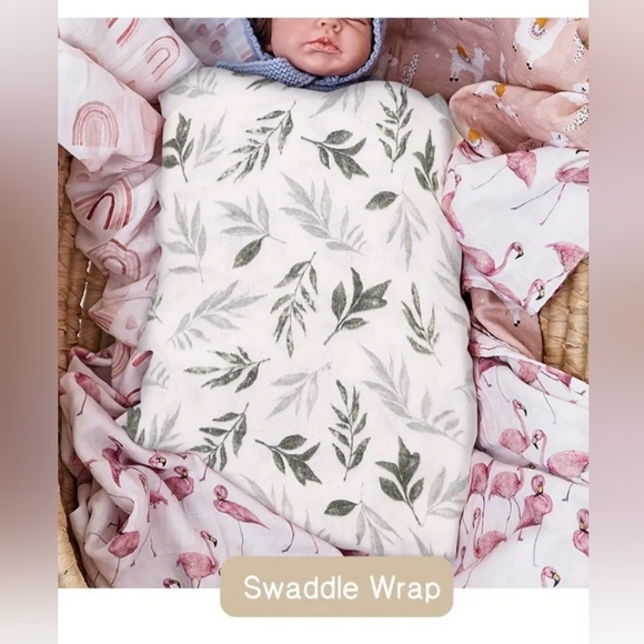 **LAST ONE!!!** 100% Natural Cotton Muslin Swaddle Blankets Infant/Baby/Newborn - Picture 3 of 11